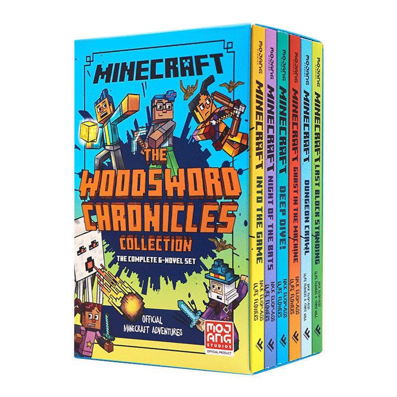 Original Minecraft Woodsword Chronicles (6 Books) | Shopee Singapore