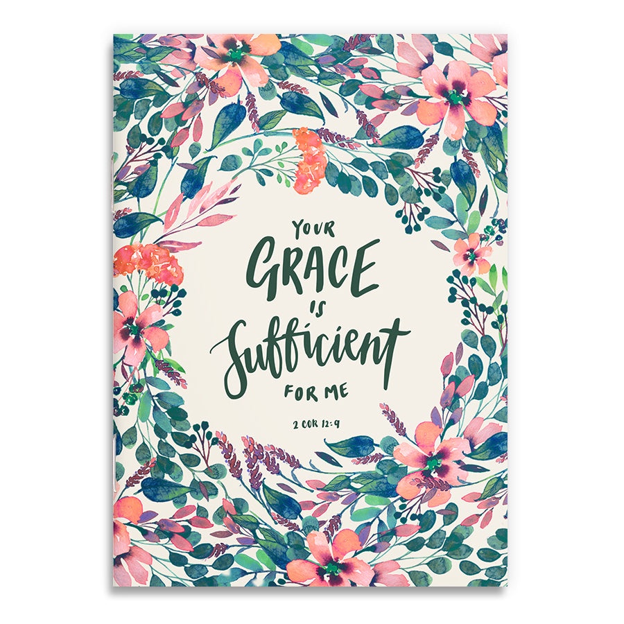 Grace Is Sufficient {A6 Notebook} Grace Is Sufficient {A6 Notebook}