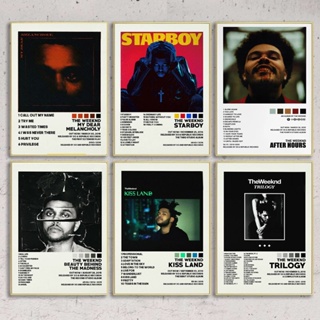 Starboy - The Weeknd // Album Poster  The weeknd poster, Music poster  design, Vintage music posters