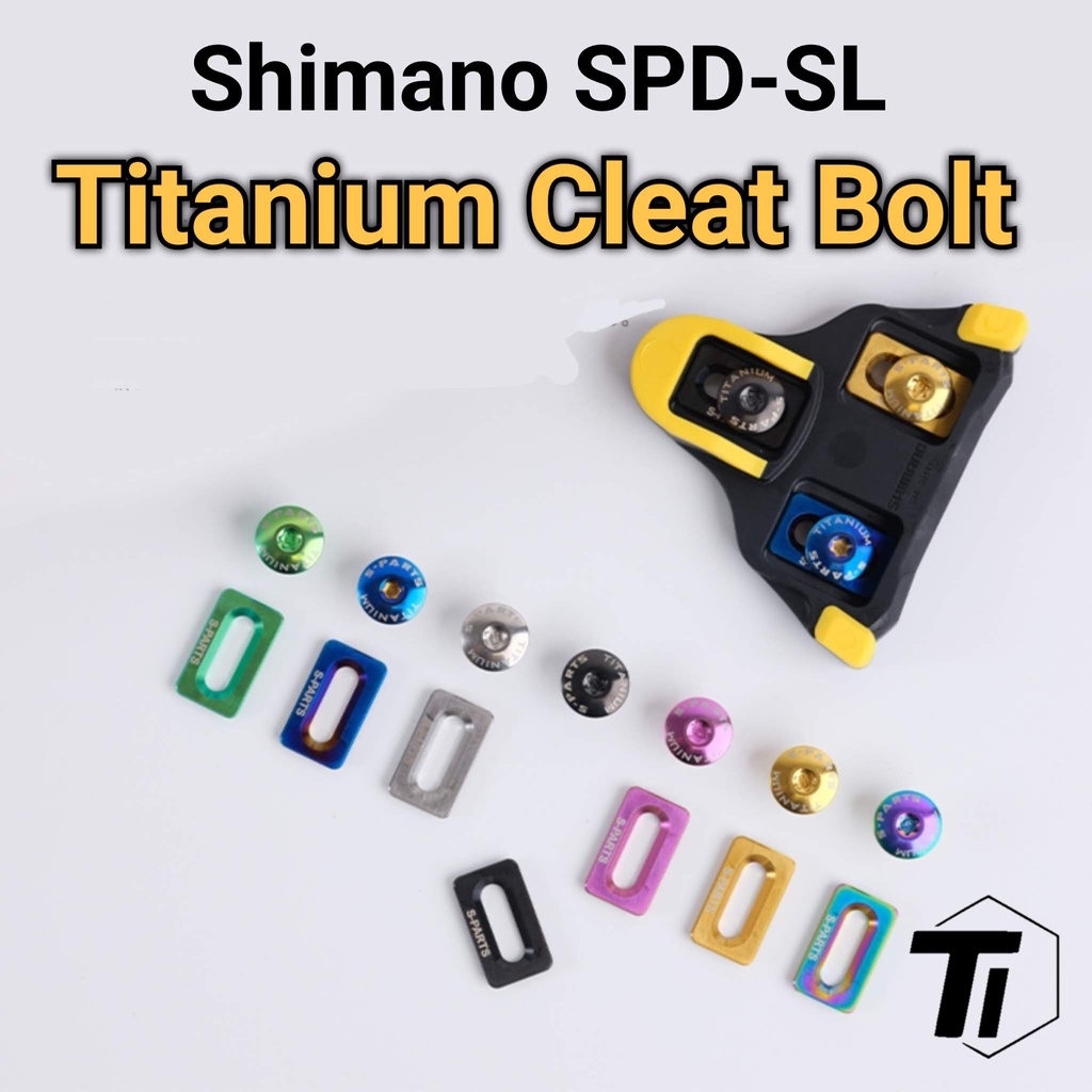 Titanium sale spd cleats