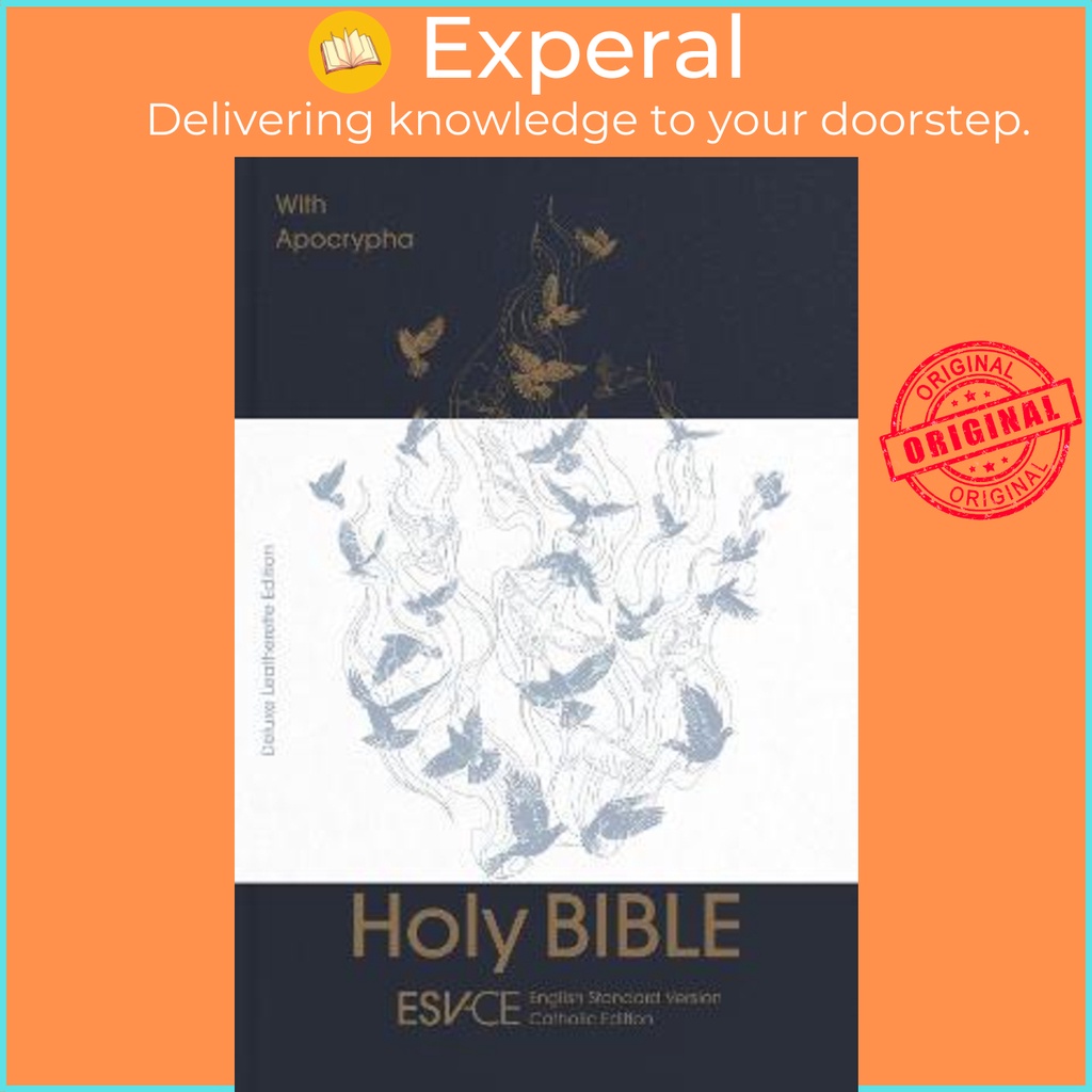 ESV Holy Bible with Apocrypha, Anglicized Deluxe Leatherette Edition Englis by SPCK ESV Bibles UK edition, hardcover