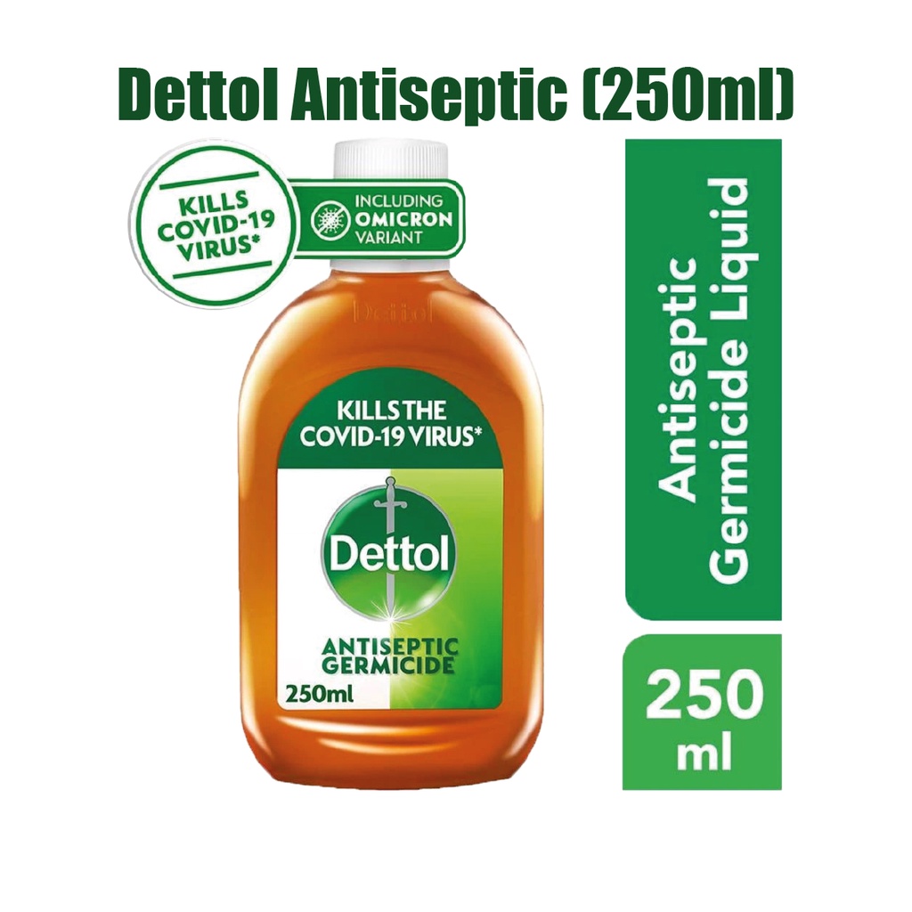 Dettol Antiseptic Liquid 250ML Effective against Covid19 Virus Kills