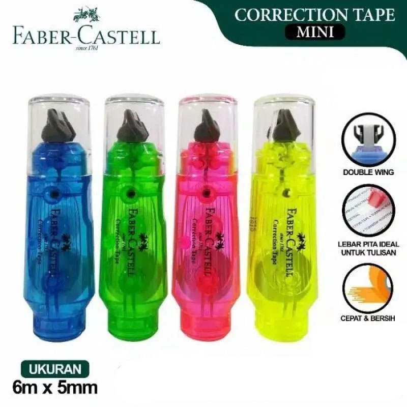 Faber Castell Roll Correction Tape Pen Tip Ex Faber Castell Paper Roll