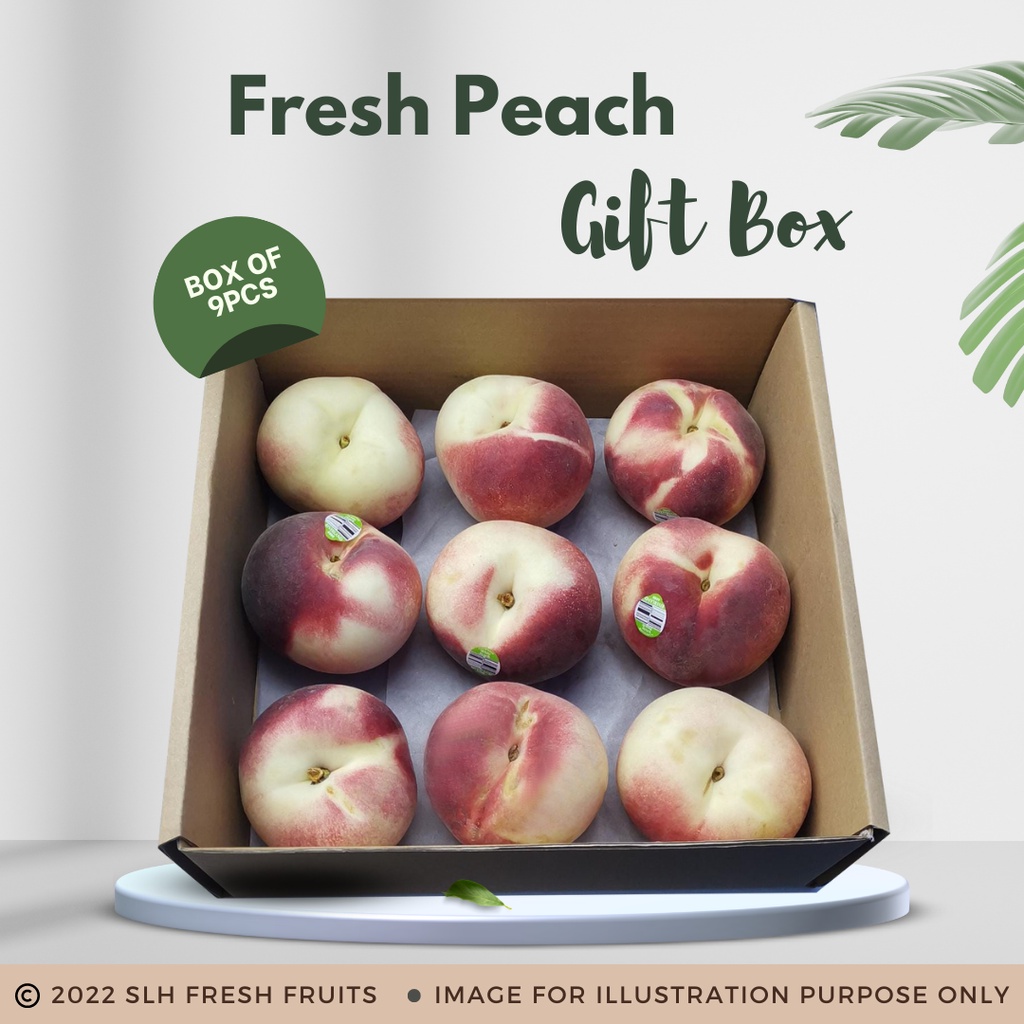 SLH Fresh Peach Gift Box(Box of 9pcs) | Shopee Singapore