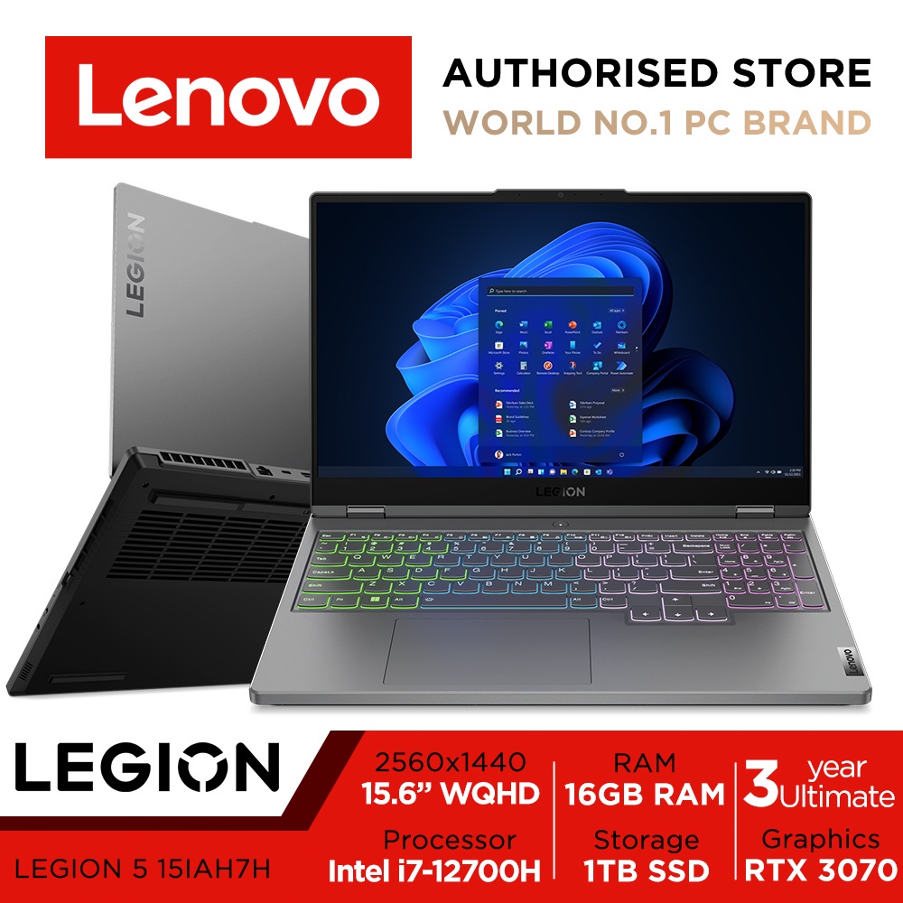 Lenovo Legion 5 15IAH7H | 82RB009YSB | 15.6