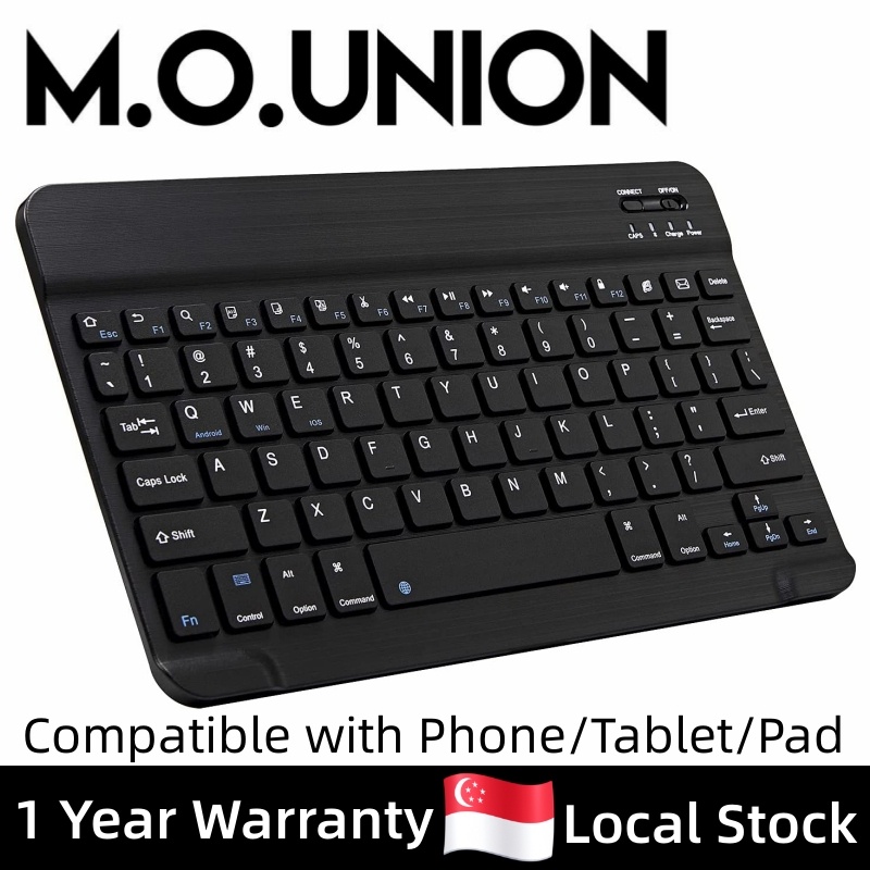 [SG Stock]UltraSlim Bluetooth Keyboard Compatible with iPad/Tablet