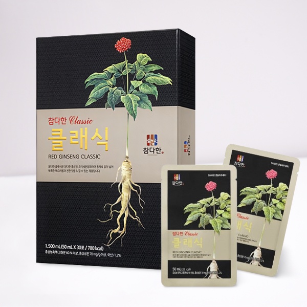 [ChamDahan] Red Ginseng Classic (50ml x 30 packs) / Immunity, fatigue ...