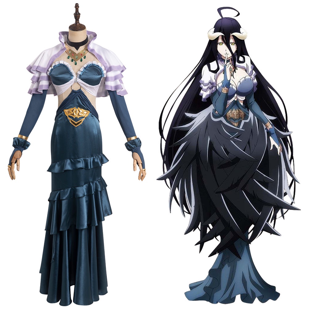 OVERLORD IV albedo Cosplay Costume Outfits Halloween Carnival Party ...