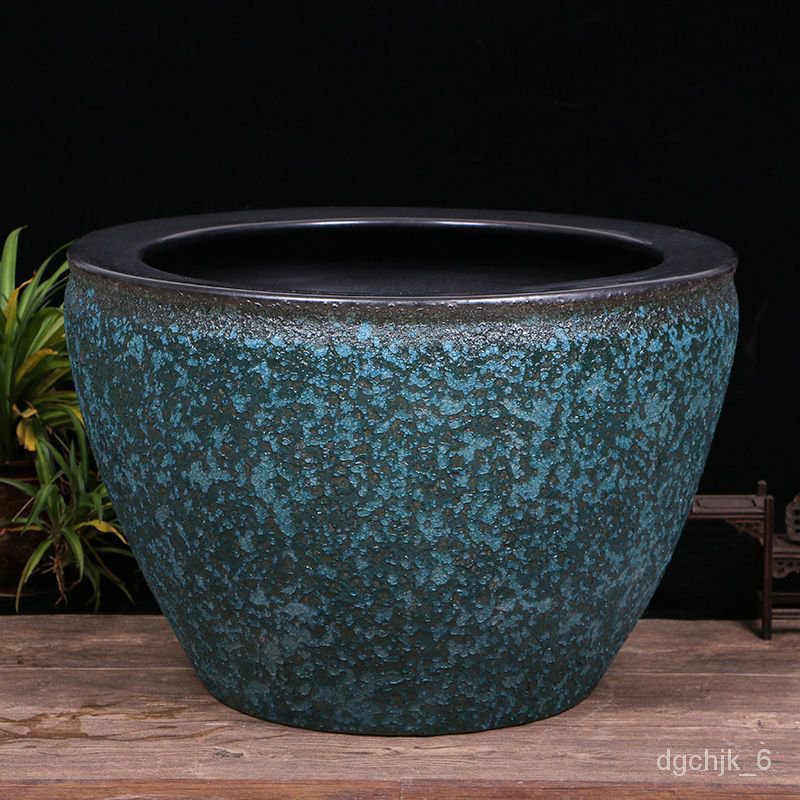 Jingdezhen Ceramic Fish Globe Courtyard Water Tank Fish Farming Balcony ...