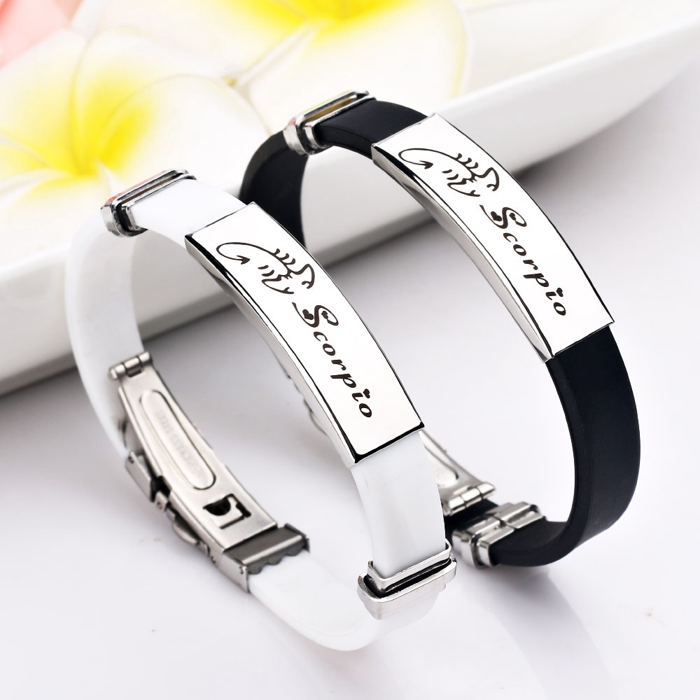 Couple stainless online steel bracelets