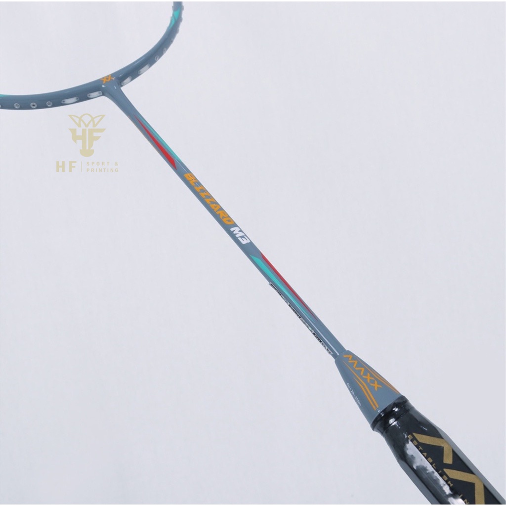 MAXX BADMINTON RACKET - BLIZZARD M3 (FREE STRING + GRIP ) | Shopee ...