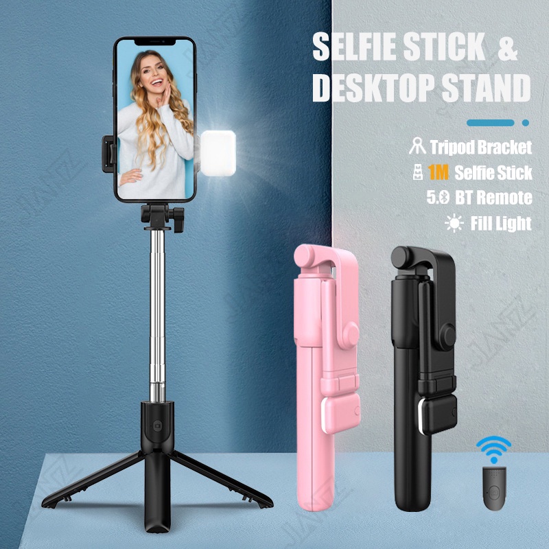 Bluetooth Selfie Stick Multifunction Remote Control Self-timer Rod with ...