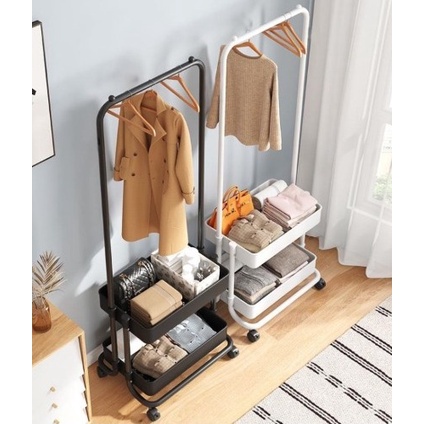 ALEXA RACK - CLOTHES HANGER RACK / MULTIPURPOSE PUSH RACK / STORAGE ...