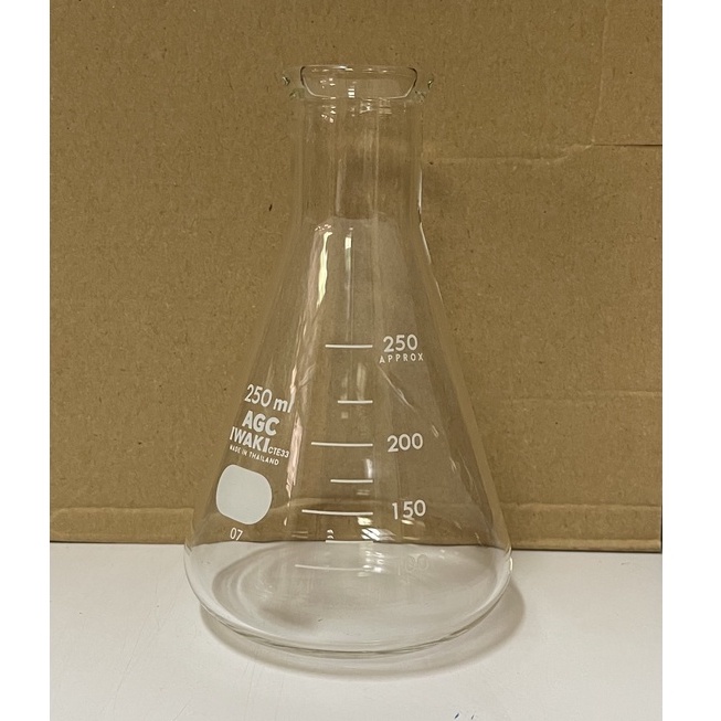 {SG Ready Stock} Iwaki Glass Conical Flask 100ml to 500ml (Narrow Neck) Shopee Singapore