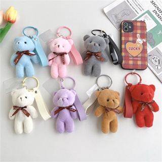 Adorable Bear Keychain With Bow Bell - Perfect Gift For Girls