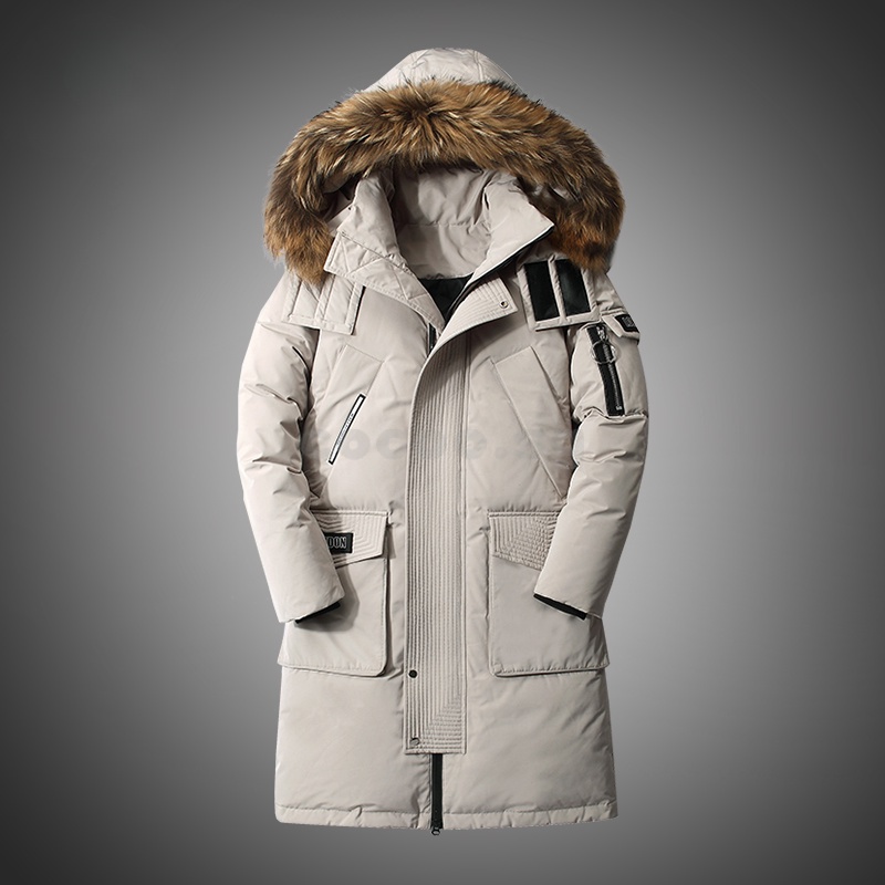 Men's Thermal Down Jacket Thick Puffer Jacket Men Coat High Quality