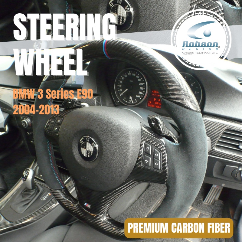 BMW 3 Series E90 E92 Carbon Fiber Steering Wheel Shopee Singapore