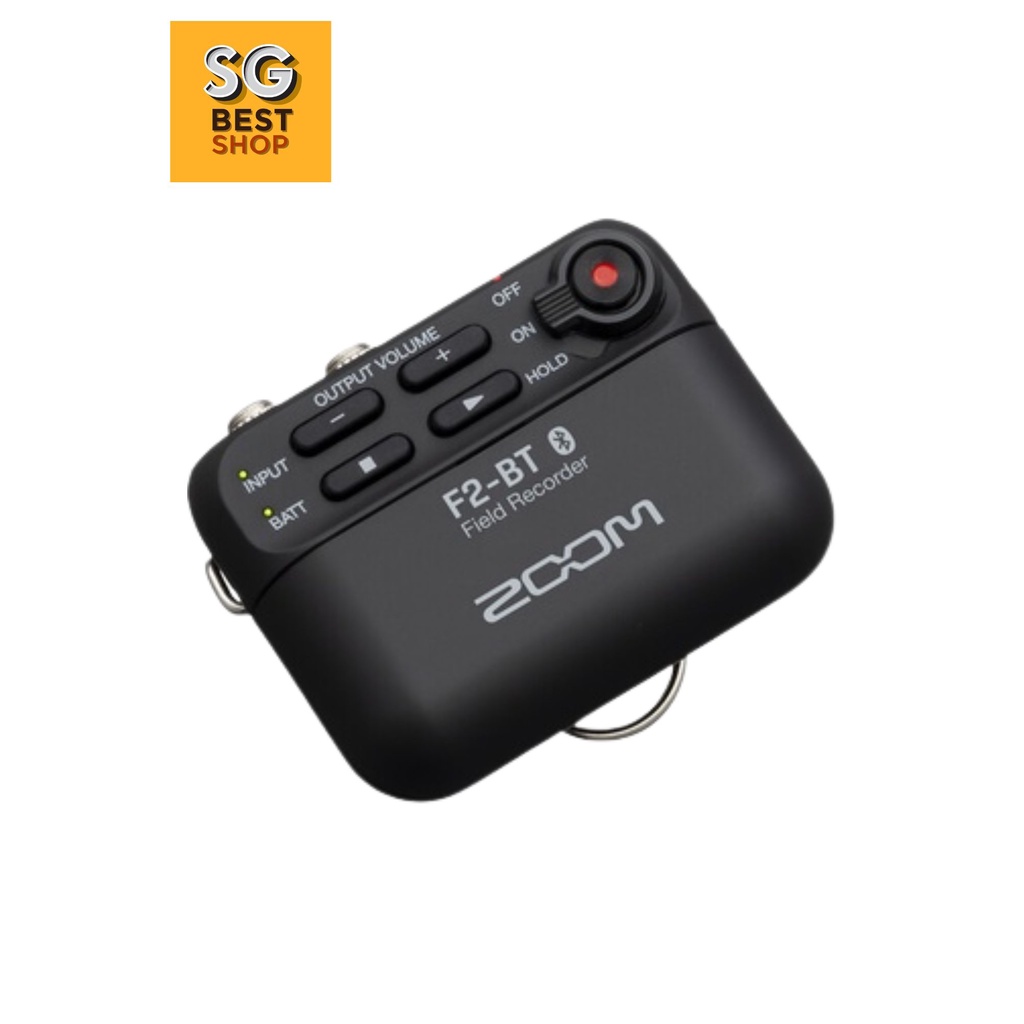 Zoom F2BT BluetoothEnabled Portable Field Recorder with