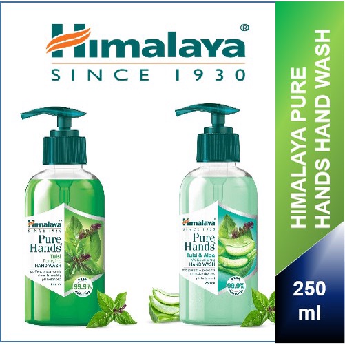 Himalaya Pure Hands Tulsi Purifying Hand Wash / Tulsi & Aloe Moisturizing Hand Wash 250ml