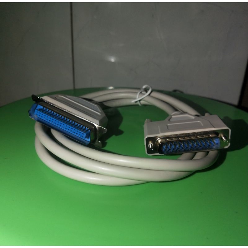 Parallel printer cable 1.5 meters LPT connector 25pin male-female 1.5m ...