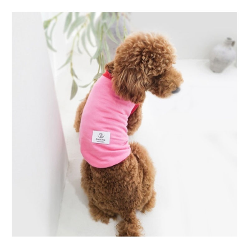 Sporty round neck Tshirt / Made in korea / dog clothes / self