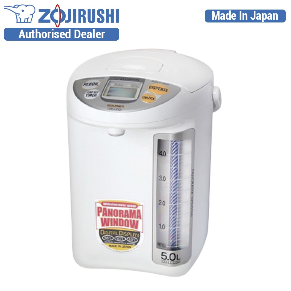 Zojirushi 5L Panorama Window Micom Electric Dispensing Pot CD-LCQ50 (WA ...