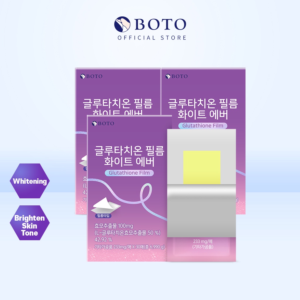 boto glutathione White Low molecular Collagen C Biotin Double Set BOTO - Glutathione White Small