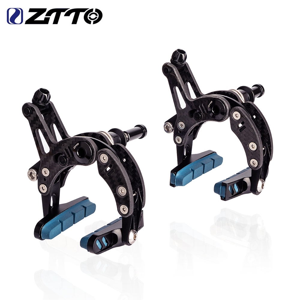 ZTTO Carbon Road Bike Rim Brake 158gram Front and Rear Brake Dual Pivot Caliper Ultimate Lightweight Side Pull C Clipper EE Shopee Singapore