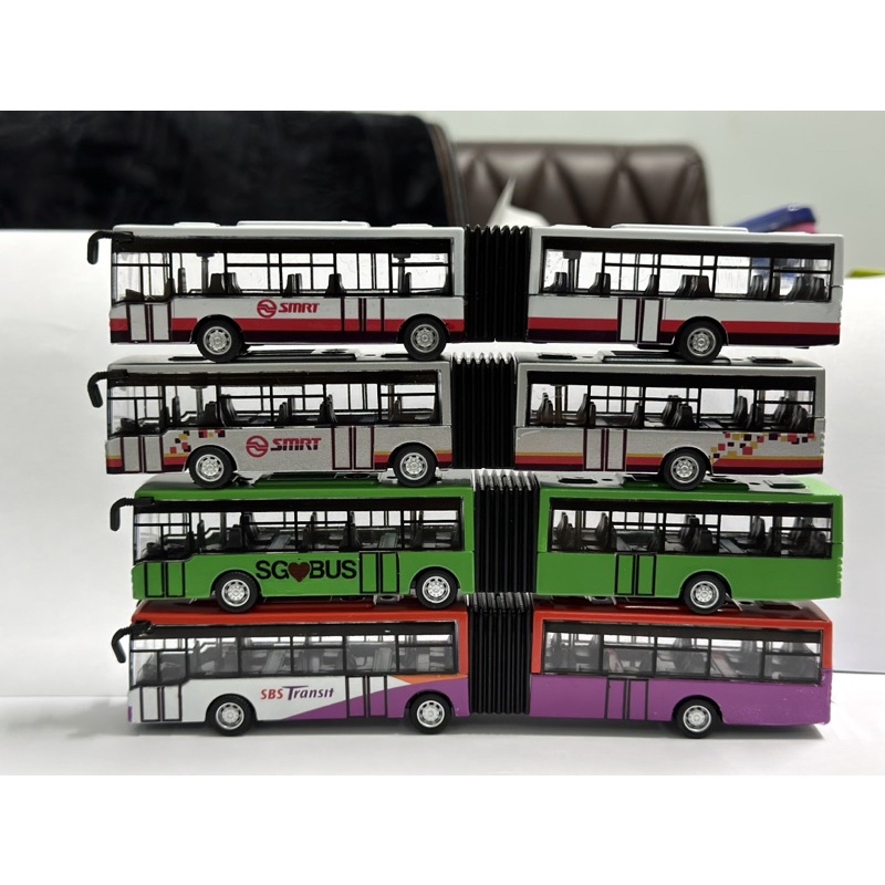 1 64 Bendy Bus Custom Diecast Alloy Model Shopee Singapore