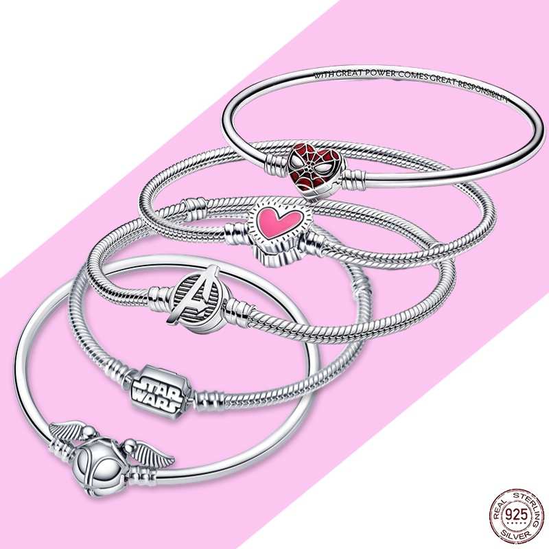 Full pandora store charm bracelet