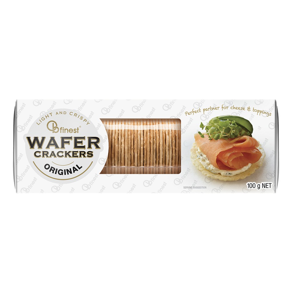 OB Finest WAFER CRACKER - ORIGINAL 100G | Shopee Singapore