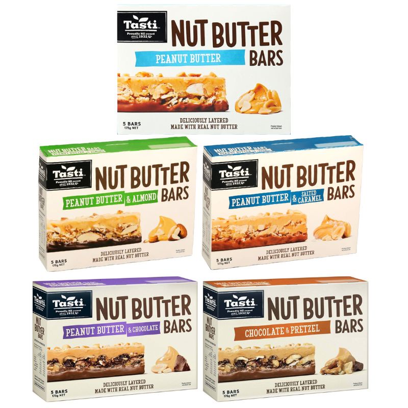 [ Mix & Match ] Tasti Nut Butter Bars 175g by Optimo Foods Shopee Singapore