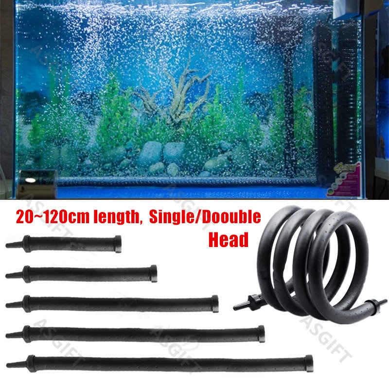 20cm120cm Aquarium Air Bubble Curtain Fish Tank Air Pump Outlet Soft