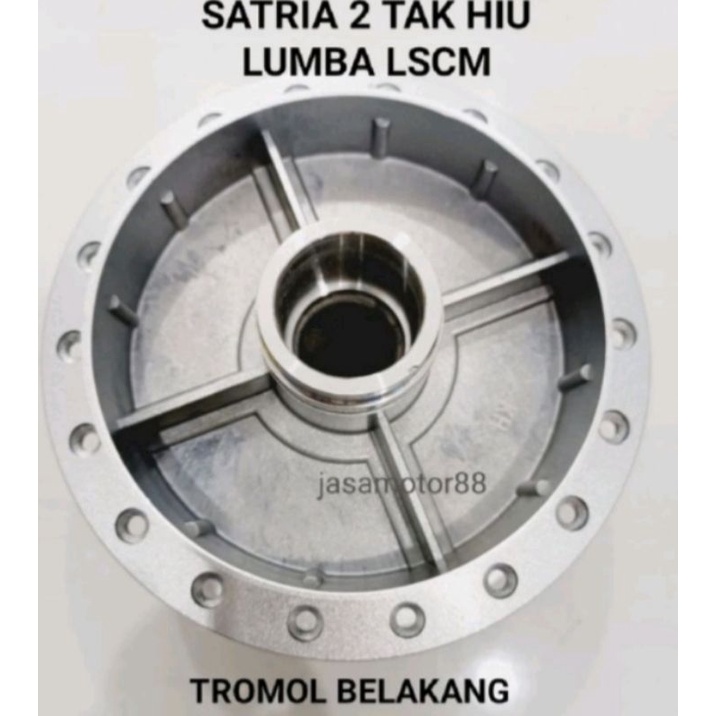 DOUBLE DISC REAR DRUM. SATRIA 2-STROKE SHARK DOLPHIN | Shopee Singapore