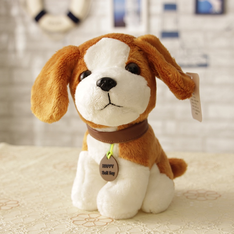 Dog Doll Simulation Teddy Golden Hair Bigger Husky Doll Dog Plush