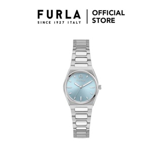 FURLA TEMPO MINI SMALL Silver Tone Case Blue Dial Watch | Shopee