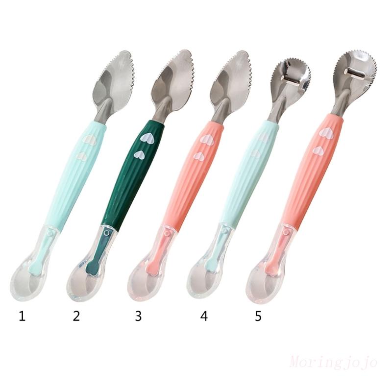 JOJO Baby Supplementary Feeding Spoon Baby Fruit Puree Scrap Tool ...