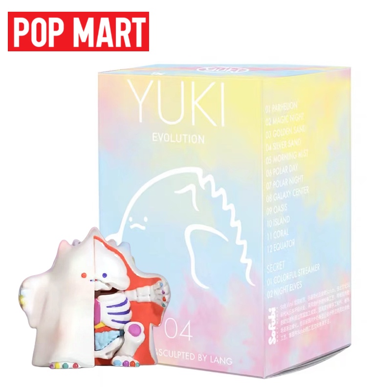 POP MART YUKI Evolution Series Blind Box Popular Gift Action