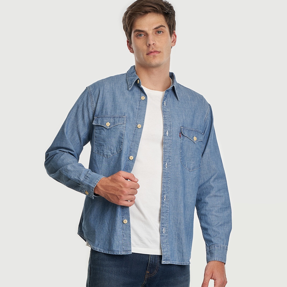Levi's® Men's Relaxed Fit Western Shirt A1919-0003 | Shopee Singapore