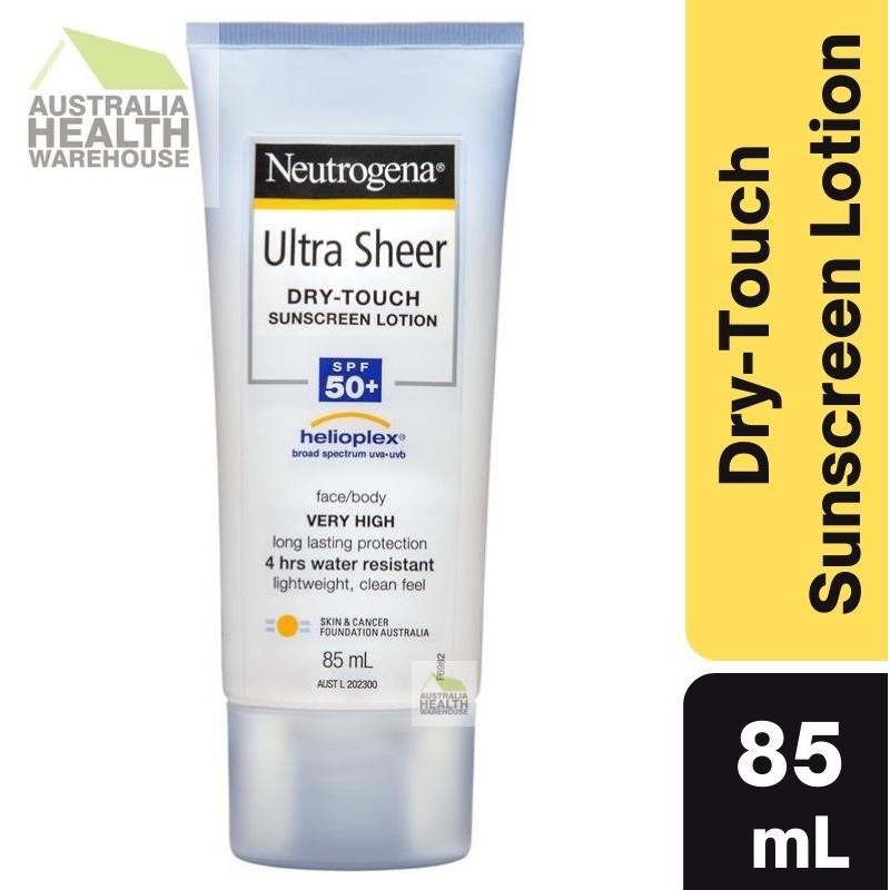 Neutrogena Ultra Sheer DryTouch Sunscreen Lotion SPF50+ 85mL June 2025