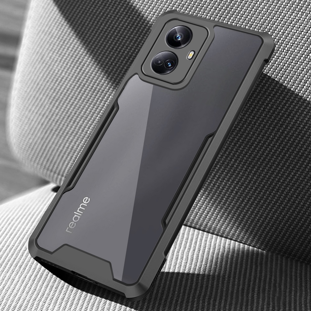 Casing For Reame 10 Pro Plus 5G Case Transparent Armor Acrylic 