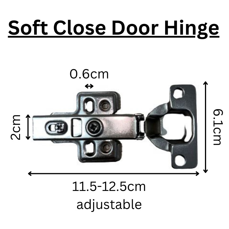 thumbnail image 2 of 165 Degree Soft Closing Hydraulic Cabinet Door Hinge - Kitchen Cabinet 2 of 12