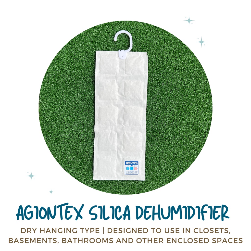 Agiontex Dehumidifier Silica Gel hanging pack continuous 10 or 20