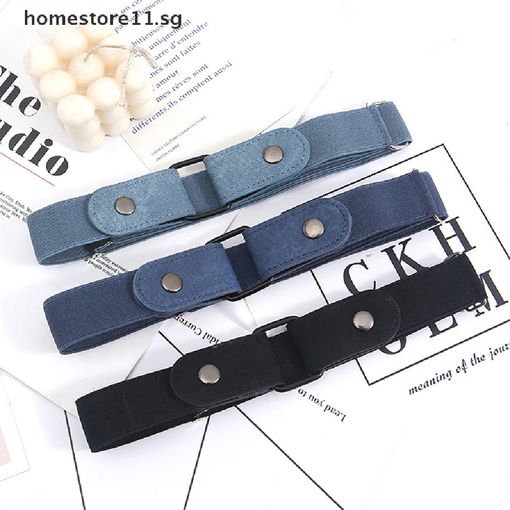 Homestore Buckle-Free Waist Belt For Jeans Pants,No Buckle Stretch ...