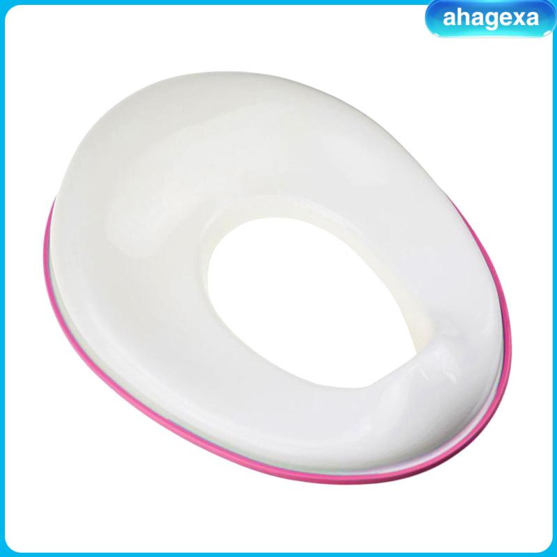 [Ahagexa] Toilet training Seat, with splash Fits Round & Oval Toilets Non Slip Toilet Trainer