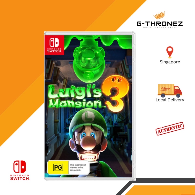 Luigi's mansion best sale 3 switch online