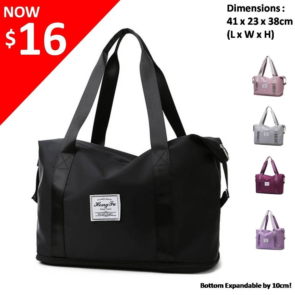 Waterproof Expandable Shoulder Carry Travel/Gym/Sport MultiPurpose