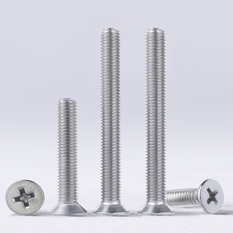 304 Stainless Steel Phillips Flat Head Screw Cross Countersunk Head