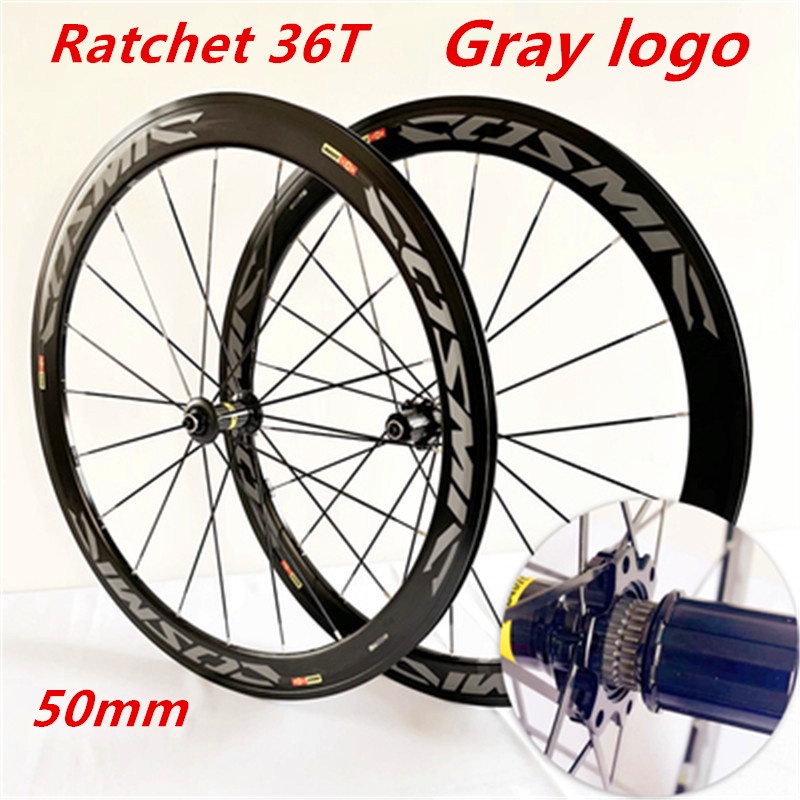 36T ratchet 700c Mavic cosmic Elite 30/40/50mm road wheelset bike