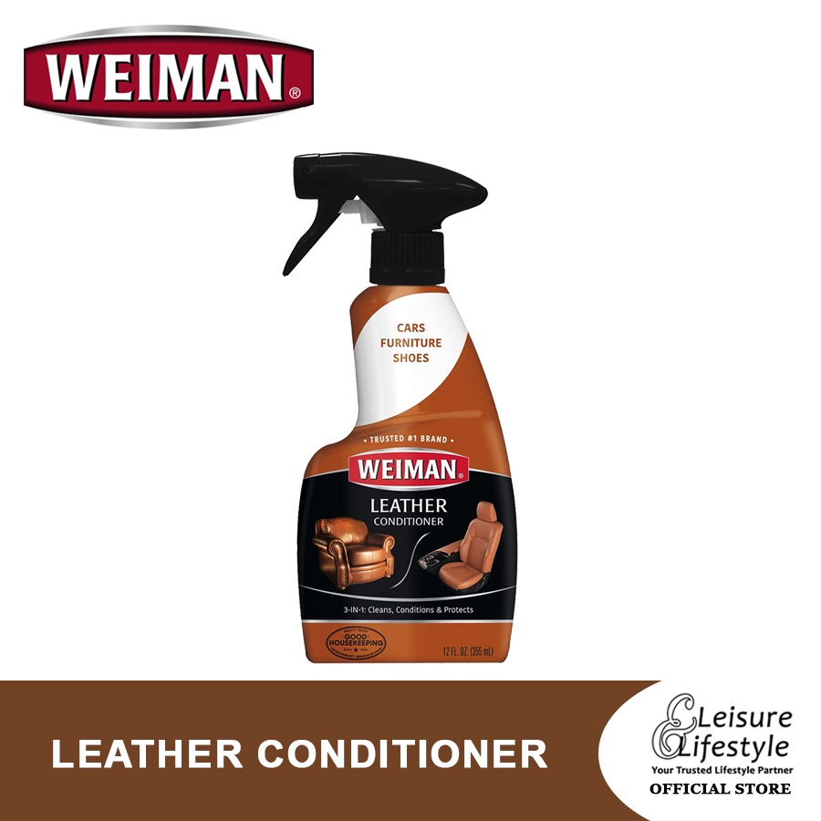 Weiman Leather Conditioner 355ML / 473ML Spray Shopee Singapore